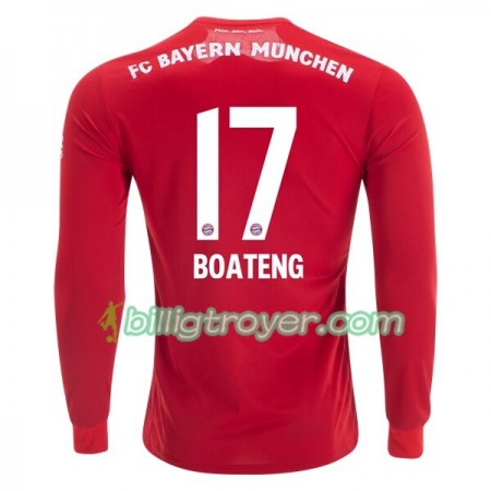 Billige Fotballdrakter FC Bayern München Jerome Boateng 17 Hjemmedraktsett 2019/20 Langermet